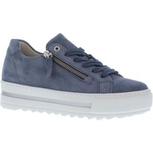 Gabor 498 Lage sneakers - Dames - Blauw - Maat 40,5