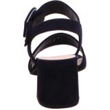 Sandalen - Effen - Leer/Suède - Velcro Sluiting - Blokhak