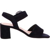 Sandalen - Effen - Leer/Suède - Velcro Sluiting - Blokhak