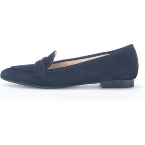 Gabor instappers blauw suede art 21.302 16 maat 8/42