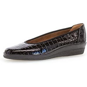 Gabor DAMES Pumps, Vrouwen Sleehakken,hakken,wiggenhak,klassiek,elegant,comfortabel,bedrijfsschoen,kantoor,Zwart (schwarz) / 97,39 EU / 6 UK