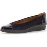 Gabor - 06.402.86 - Instappers - Blauw - Suède - Lichtgewicht Zool