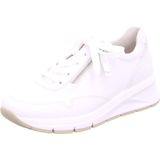 Gabor Lage sneakers voor dames, lage schoenen, uitneembaar voetbed, wit, 40.5 EU Breed