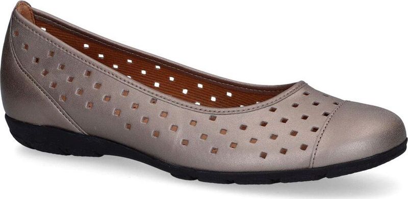 Gabor - Hovercraft - Ballerina's - Grijs - Leer