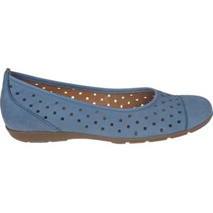 Gabor -Dames - blauw licht - ballerina's & mocassins - maat 37