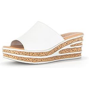 Gabor - 24.650 - Slippers - Weiss - Kunstleer