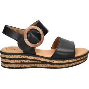 Gabor -Dames - zwart - sandalen - maat 41