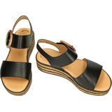 Gabor - Comfort - Sandalen - Zwart - Leer