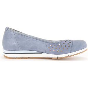 Gabor, Comfortabele loafer Blauw, Dames, Maat:37 EU