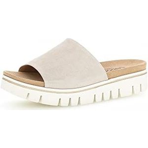 Gabor Cloes, clogs voor dames, schelp beige, 38.5 EU