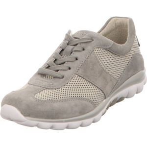 Gabor rollingsoft sensitive 26.966.39 - dames rollende wandelsneaker - grijs - maat 41 (EU) 7.5 (UK)