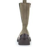 Gabor - Middenhoge Laarzen - Groen - Nubuck - Ruime Pasvorm
