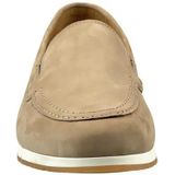 Gabor Mocassins voor dames, halfhoge schoenen, verwisselbaar voetbed, gemiddelde extra breedte (G), Beige Silk, 39 EU