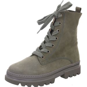 Gabor 92.515.33 Dames Veterboots Khaki | Kleur Khaki| Maat 37,5