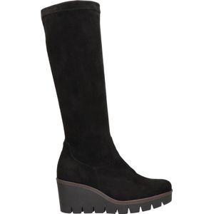 Gabor - 789 - Hoge Laarzen - Zwart - Suèdelook
