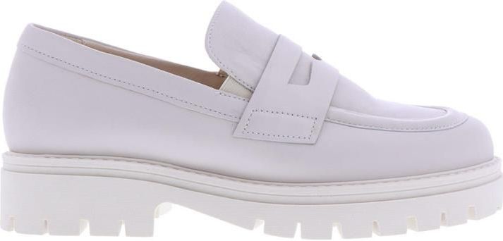 Mocassins - Effen - Imitatieleder - Slip-On - Blokhak