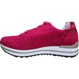 Gabor - 528 Sneakers - Rood - Suède - Comfort Collectie