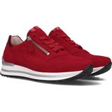 Gabor - 528 Sneakers - Rood - Suède - Comfort Collectie