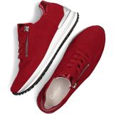 Gabor - 528 - Lage Sneakers - Rood - Comfort Collectie