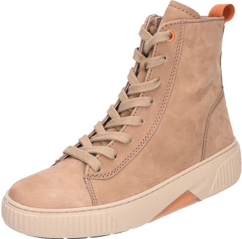 Gabor - Rollingsoft Sensitive - Dames Wandelsneaker - Bruin - Flexibel Zooldesign