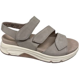 Gabor 26.887-43 Soft Nubuck Leinen-sandaal los voetbed-sandaal gabor