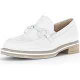 Gabor - 22.461.50 - Dames Pump - Wit - Leer - Comfortabele Loafer