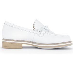 Gabor - 22.461.50 - Dames Pump - Wit - Leer - Comfortabele Loafer