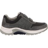 Gabor Rollingsoft Klittenbandschoen 8000.16.11 Iron Grijs Suède