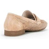 Gabor - Instappers - Beige - Suede - Leer Voering - Rubber Zool