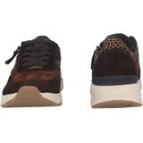 Gabor - 56.896.41 - Dames Rollende Wandelsneaker - Bruin - Leer