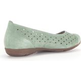 Gabor 24.169.33 - dames ballerina - groen - maat 37 (EU) 4 (UK)