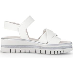 Gabor -Dames - off-white/ecru/parel - sandalen - maat 41