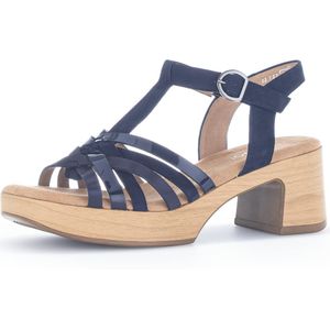 Gabor, Dames, Schoenen, Blauw, Maat: 42 EU Leer,