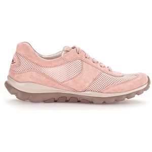 Gabor rollingsoft sensitive 966 - dames rollende wandelsneaker - roze