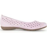 Gabor - Hovercraft Ballerina Schoenen - Roze - Suède