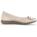 Gabor 24.171.12 - dames ballerina - beige - maat 39 (EU) 6 (UK)