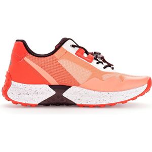 Gabor rollingsoft sensitive 26.995.28 - dames rollende wandelsneaker - oranje - maat 40 (EU) 6.5 (UK)