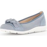 Gabor - Ballerina's - Blauw - Leer - Lichtgewicht