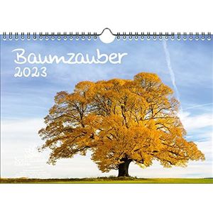 A4 A4-kalender voor bomen, bomen en bos 2023 - ziel