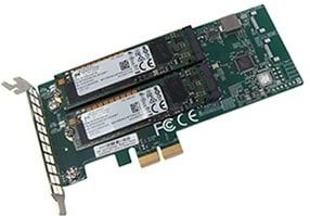 Fujitsu - PDUAAL CP100 FH/LP - Storage Controller - Zwart - Aluminium