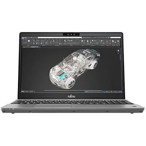 Fujitsu CELSIUS H5511 Intel® Core™ i7 i7-1165G7 Mobiel werkstation 39,6 cm (15.6") Full HD 32 GB DDR4-SDRAM 1 TB SSD NVIDIA T500 Wi-Fi 6 (802.11ax) Windows 10 Pro Grijs