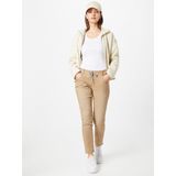 TOM TAILOR Dames Taps toelopende relaxed broek 1032046, 28722 - Dark Sepia, 36W / 28L