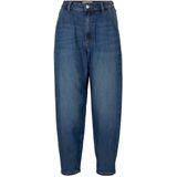 BE PART - Mom Fit Jeans - Used-Look - Hoog - Gerecycled Polyester - Lenzing Tencel