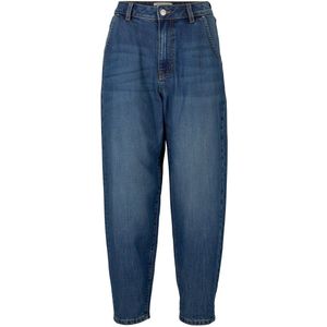 BE PART - Mom Fit Jeans - Used-Look - Hoog - Gerecycled Polyester - Lenzing Tencel