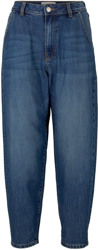 BE PART - Mom Fit Jeans - Used-Look - Hoog - Gerecycled Polyester - Lenzing Tencel