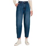 Tom Tailor Denim - BARREL MOM - Jeans - Blauw - 59% Lyocell, 39% Polyester, 2% Elastaan