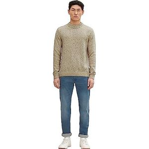 TOM TAILOR Uomini Travis Regular Jeans 1029765, 10162 - Mid Stone Blue Grey Denim, 34W / 36L