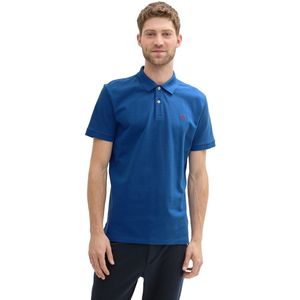 Tom Tailor Piqué poloshirt van katoen