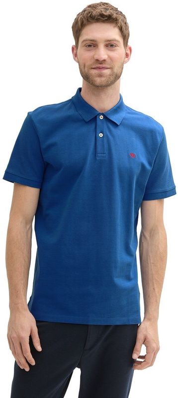 Tom Tailor Piqué poloshirt van katoen