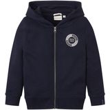 Basic - Effen Sweatjack - Zwart - 100% Biologisch Katoen